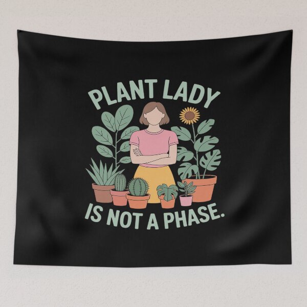 Item preview, Plant Lady Is Not a Phase Eco Botanical designed and sold by CultureSpec.