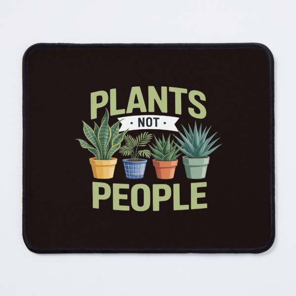 Item preview, Plant Lover Funny Humor Mushroom Plants Not People designed and sold by CultureSpec.