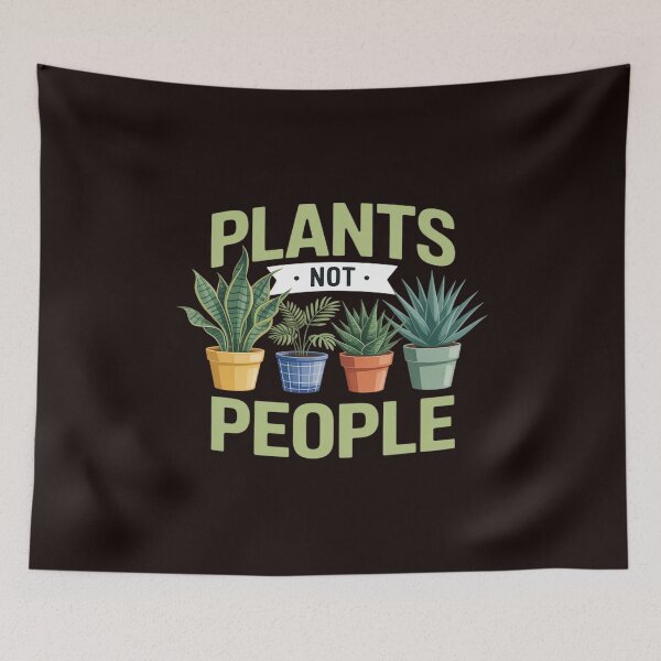 Item preview, Plant Lover Funny Humor Mushroom Plants Not People designed and sold by CultureSpec.