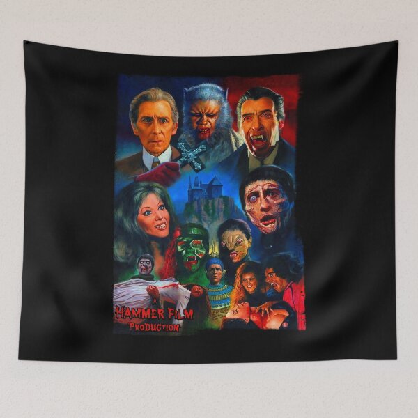 Item preview, Hammer Film Scary Movies designed and sold by ARKIRA - 100% authentic designs of the highest quality..