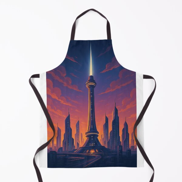 Item preview, Future city light towers designed and sold by Ai photo12.