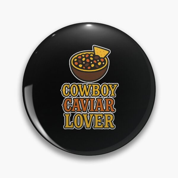 Item preview, Cowboy Caviar Lover Retro Western Snack Bowl Art designed and sold by RedCircleArt.
