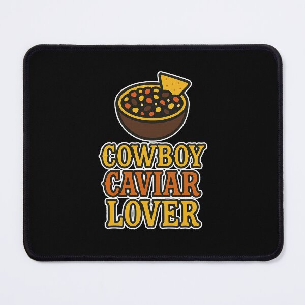 Item preview, Cowboy Caviar Lover Retro Western Snack Bowl Art designed and sold by RedCircleArt.