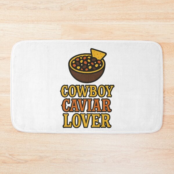 Item preview, Cowboy Caviar Lover Retro Western Snack Bowl Art designed and sold by RedCircleArt.