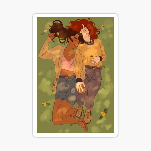 hold hands Sticker