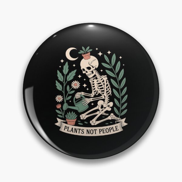 Item preview, Plant Lover Skeleton Plants Not People designed and sold by CultureSpec.