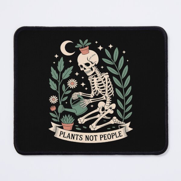 Item preview, Plant Lover Skeleton Plants Not People designed and sold by CultureSpec.