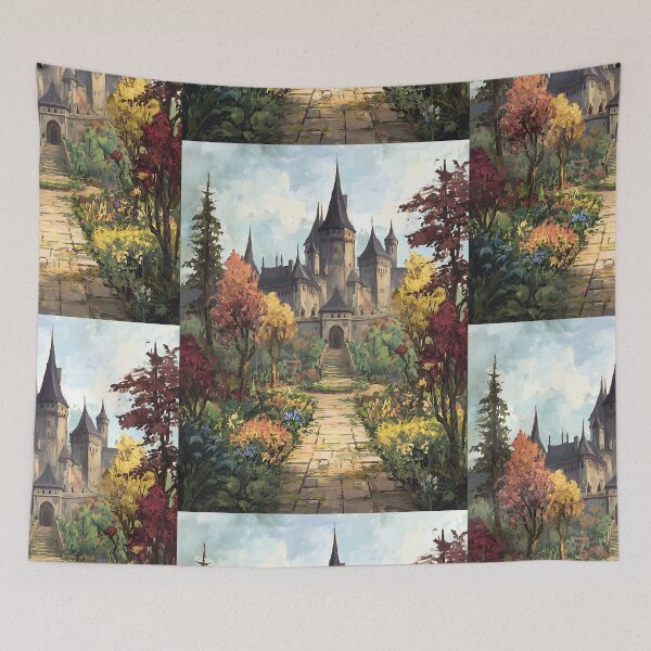 Item preview, Royal Castle Garden Vintage designed and sold by bapupa.