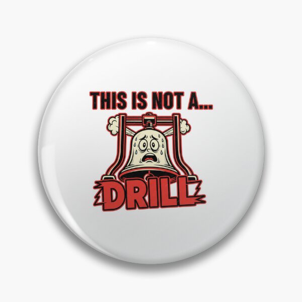 Item preview, This Is Not a Drill Retro Vintage Tool Joke | Classic DIY Humor Design designed and sold by SecretPODesigns.