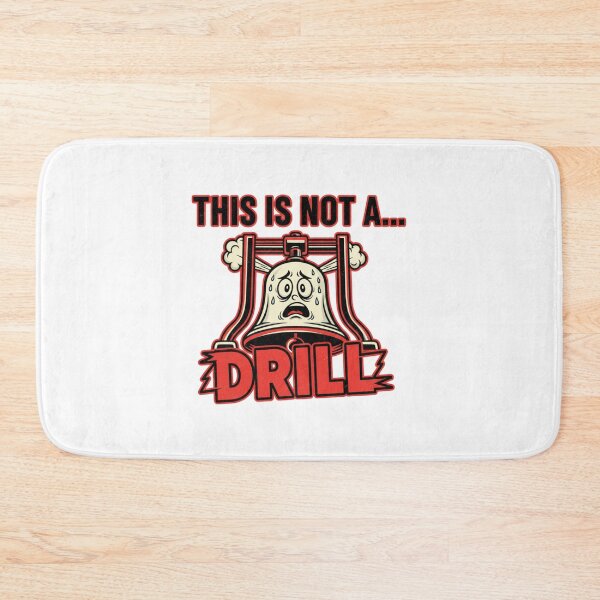 Item preview, This Is Not a Drill Retro Vintage Tool Joke | Classic DIY Humor Design designed and sold by SecretPODesigns.