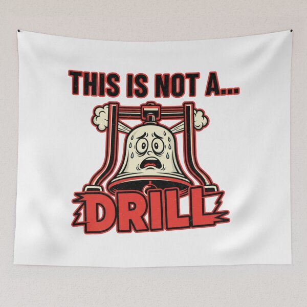 Item preview, This Is Not a Drill Retro Vintage Tool Joke | Classic DIY Humor Design designed and sold by SecretPODesigns.