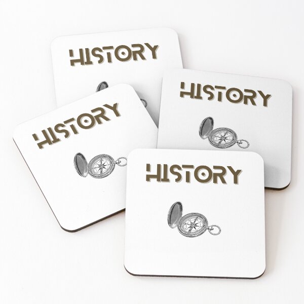 Item preview, HISTORY Vintage Block Typography — Retro Brown and Black Academic Design designed and sold by HBDStudio.