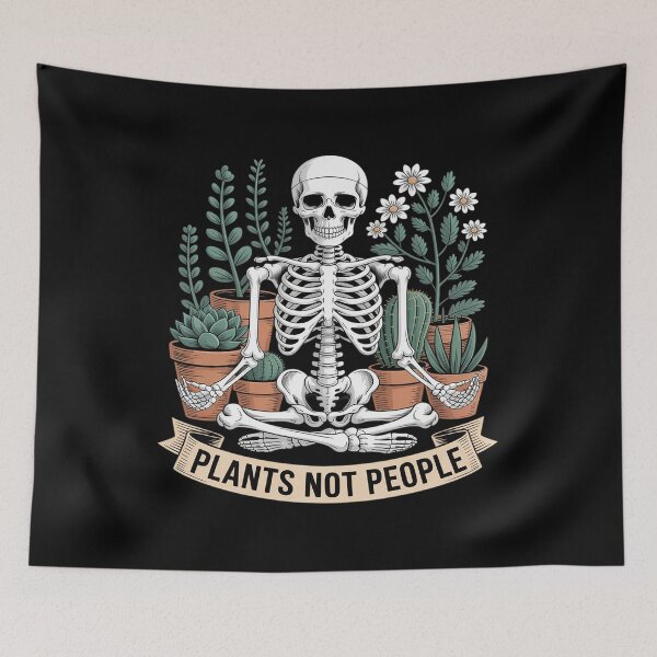 Item preview, Plant Lover Skeleton designed and sold by CultureSpec.
