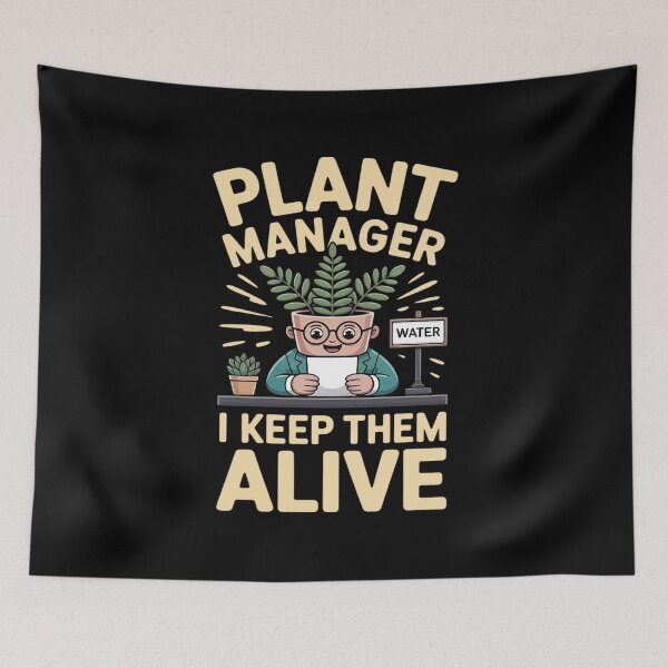 Item preview, PLANT MANAGER I KEEP THEM ALIVE GARDENING PLANT PARENT designed and sold by CultureSpec.