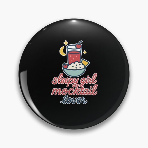 Item preview, Sleepy Girl Mocktail Lover Cozy Night Drink Art designed and sold by RedCircleArt.