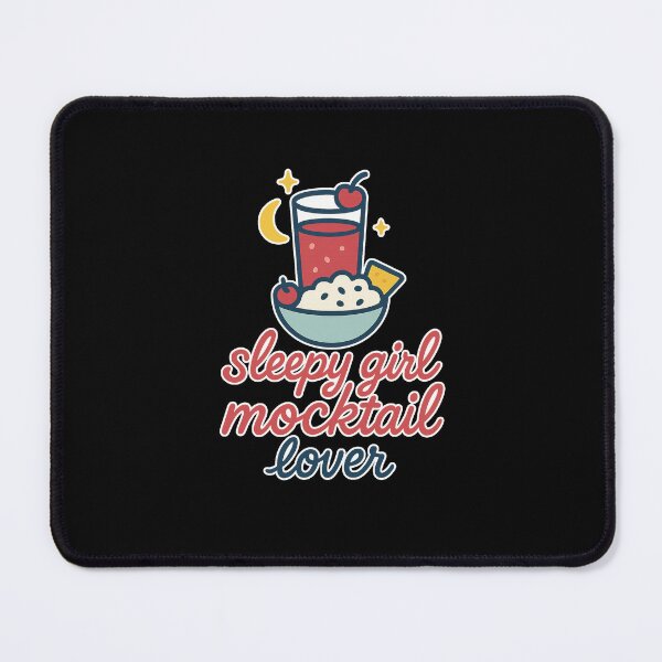 Item preview, Sleepy Girl Mocktail Lover Cozy Night Drink Art designed and sold by RedCircleArt.
