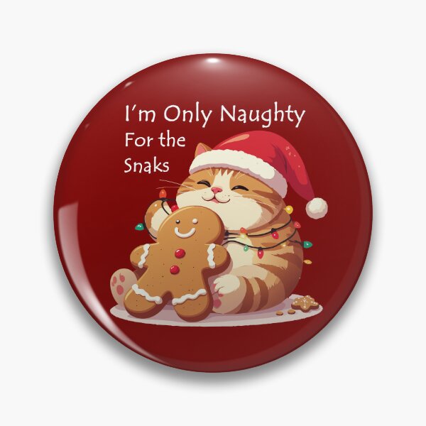 Item preview, ​I'm Only Naughty For The Snacks Cat T-Shirt | Funny Feasting Feline Gift designed and sold by SylwiaPrint.