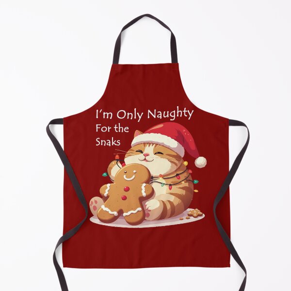Item preview, ​I'm Only Naughty For The Snacks Cat T-Shirt | Funny Feasting Feline Gift designed and sold by SylwiaPrint.