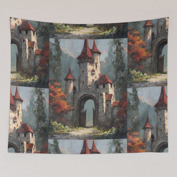 Item preview, Ancient Castle Gate Stone designed and sold by bapupa.