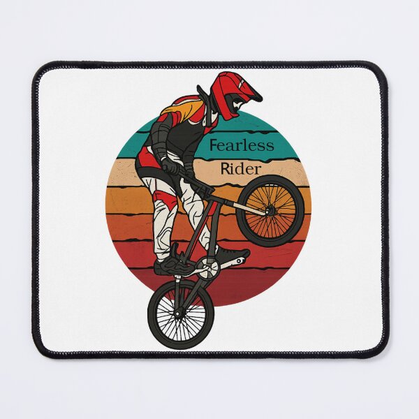 Item preview, Fearless Rider – Vintage BMX Graphic Tee designed and sold by OSAMA MO.