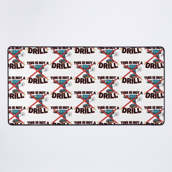 Item preview, This Is Not a Drill Tool Pun | Bold Minimalist Construction Humor Design designed and sold by SecretPODesigns.