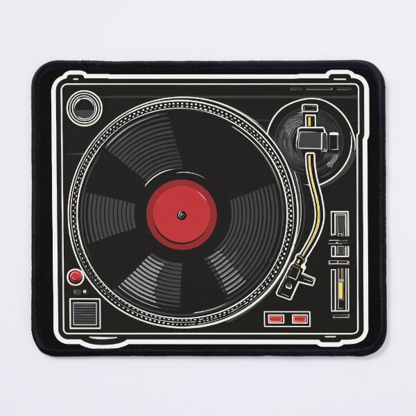 Item preview, Modern Turntable — Minimal Music Lover Design designed and sold by SleekLineSketches.