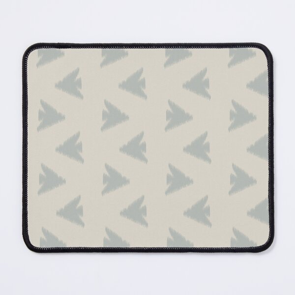 Artikelvorschau, Ikat Bird Flow in Stone Gray auf Linen entworfen und verkauft von colorofmagic.