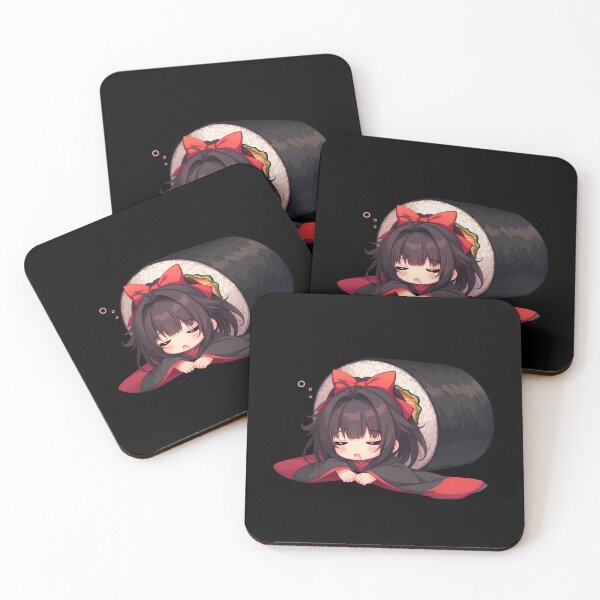 Item preview, High School Chibi Sushi Nigiri Akeno Himejima DxD Kawaii designed and sold by CarlosBender.