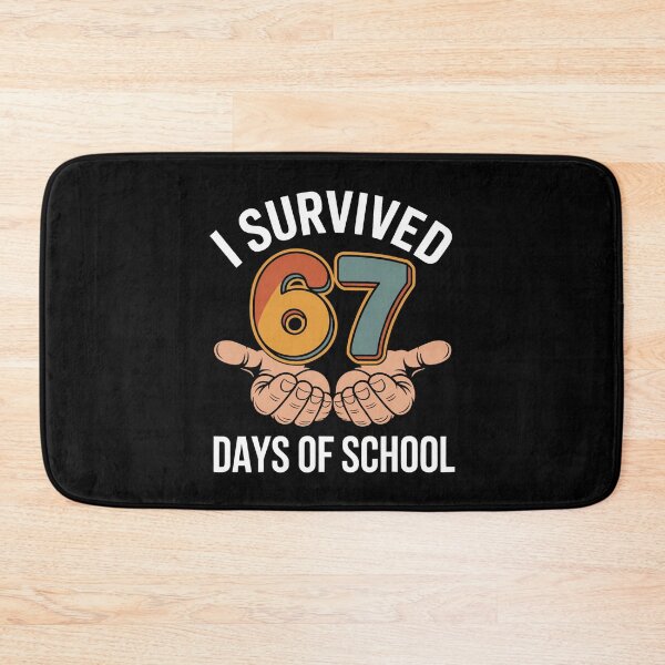 Item preview, Funny Classic 67 Student I Days Teacher Meme of School Survived 67 designed and sold by SteveSaccoro.