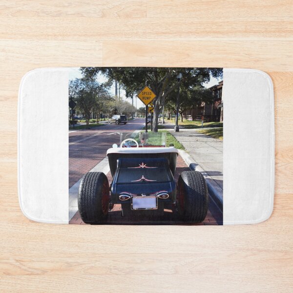 Item preview, Classic Hot Rod on a Sunny Street designed and sold by MercerImages.