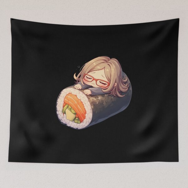 Item preview, Anime Chibi Sushi Nigiri Cool Byakuya Togami Danganronpa Kawaii designed and sold by CarlosBender.