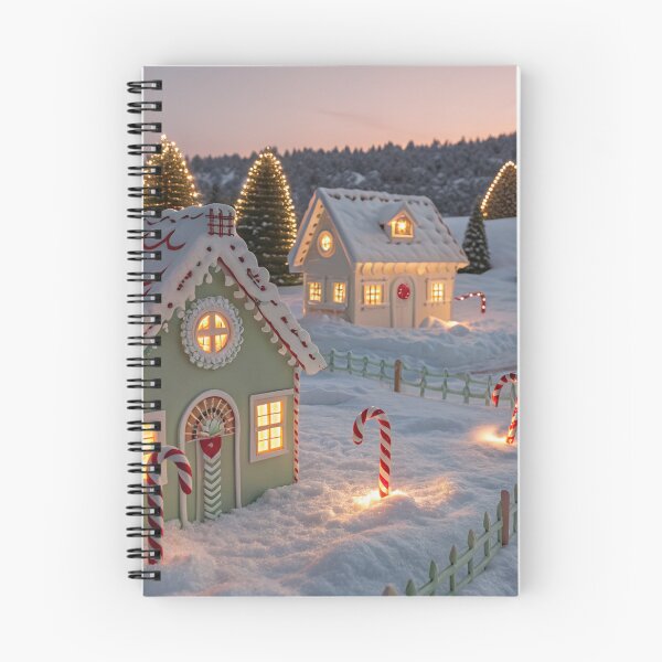 Item preview, Winter Candy Village Panorama designed and sold by Bionson Art.
