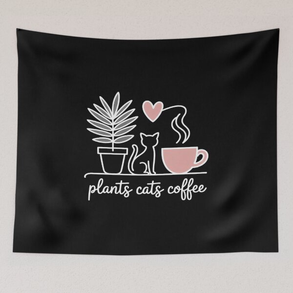 Item preview, Plants Cats Coffee Cat Lover Gardening Succulent Plants designed and sold by CultureSpec.