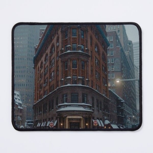 Item preview, Snowy Streets and Women's National Wnba aHistoric Architecture designed and sold by Aninature.