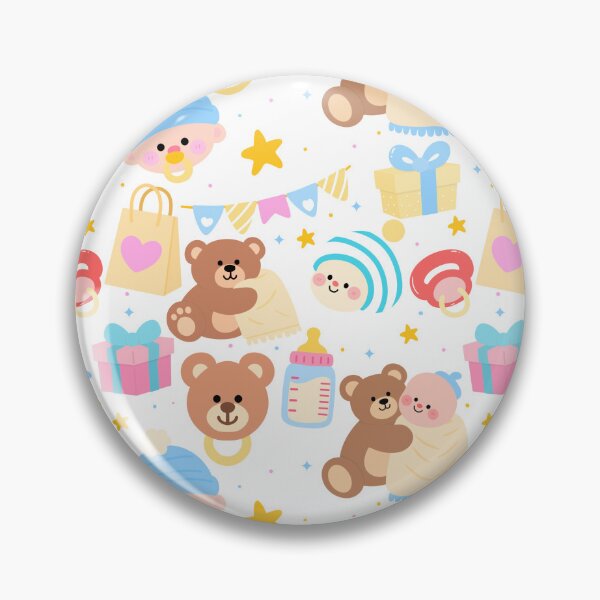 Item preview, Baby Shower Gift Opening Seamless designed and sold by KJackArtwork.