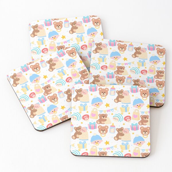 Item preview, Baby Shower Gift Opening Seamless designed and sold by KJackArtwork.