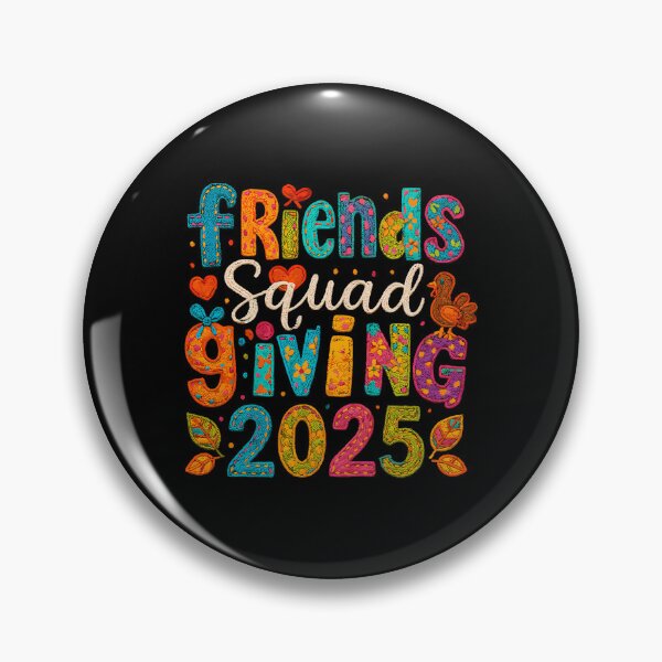 Item preview, Thankful Party Squad 90s Friends Turkey Friendsgiving Humor designed and sold by Daleburuling.
