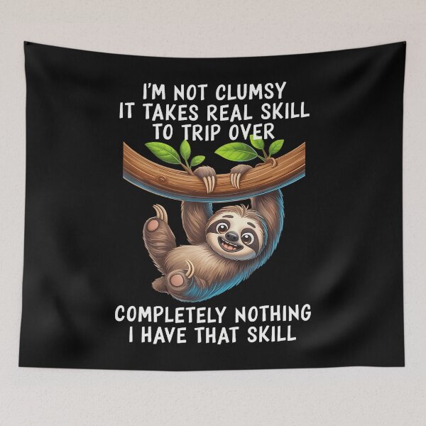 Item preview, I'M Not Clumsy It Takes Real Skill To Trip Over Completely designed and sold by MyraLorri.