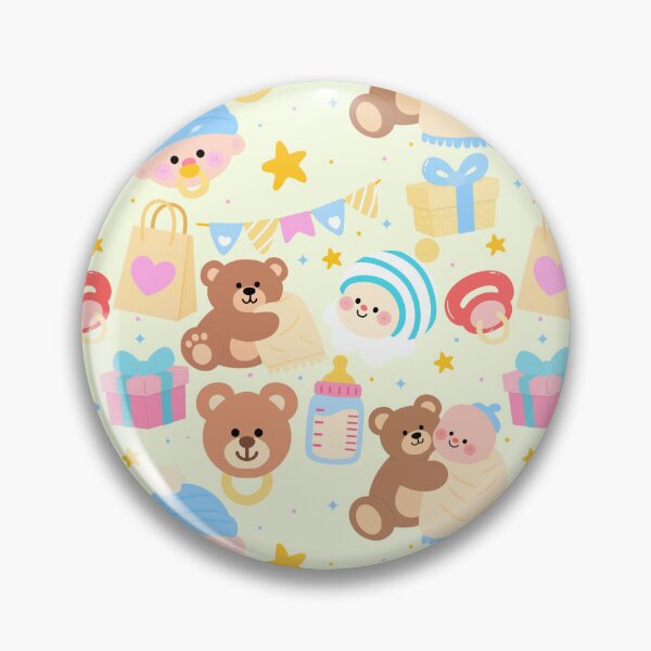 Item preview, Baby Shower Gift Opening Seamless designed and sold by KJackArtwork.