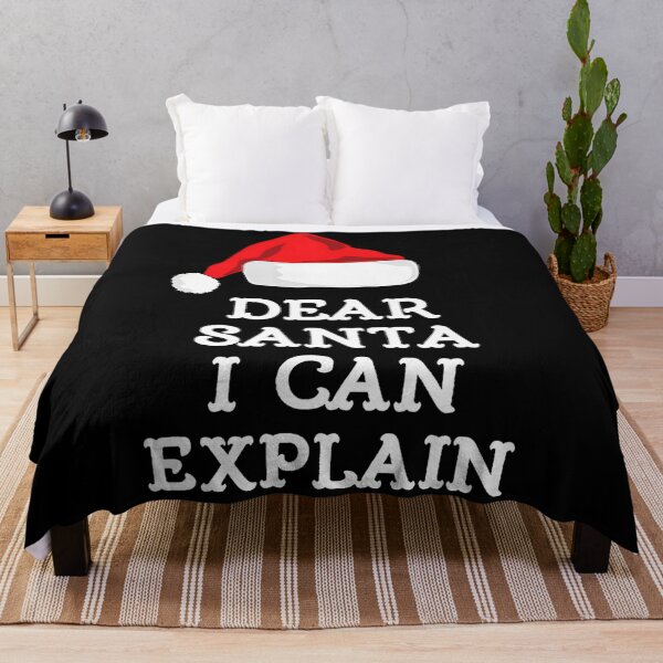 Item preview, Funny Santa Naughty Explain Christmas I Dear On Santa The Can List designed and sold by JoelyNavarro.