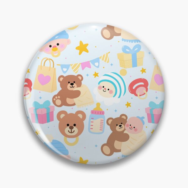 Item preview, Baby Shower Gift Opening Seamless designed and sold by KJackArtwork.