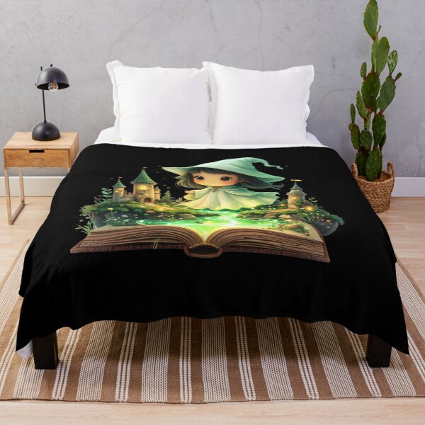 Item preview, Chibi Witch's Enchanted Storybook Kingdom t-shirt designed and sold by Alicjareign.