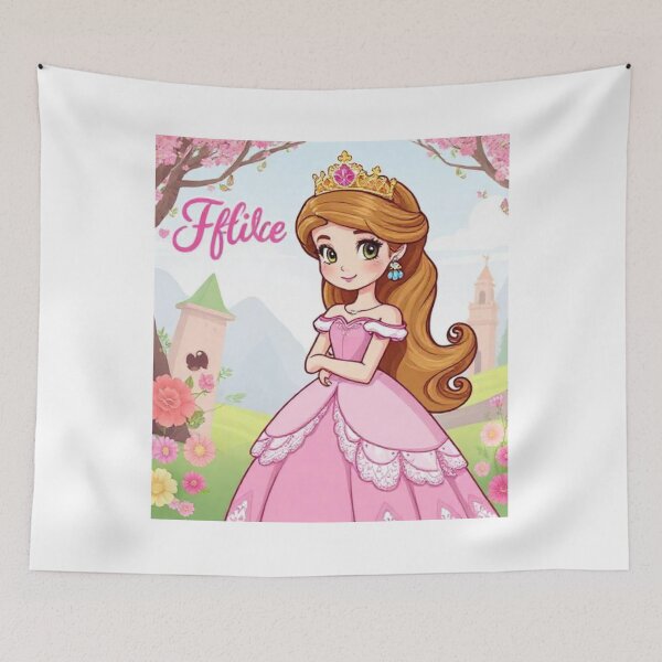 Item preview, Cute Princess Character – Lovely Fairy Tale Art designed and sold by swara-2016.