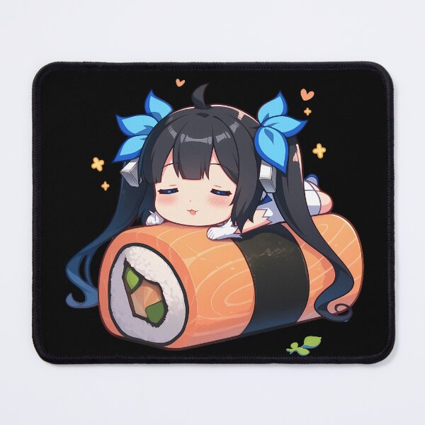 Item preview, Anime Girl Chibi Sushi Nigiri Hestia DanMachi Adventure Kawaii designed and sold by CarlosBender.