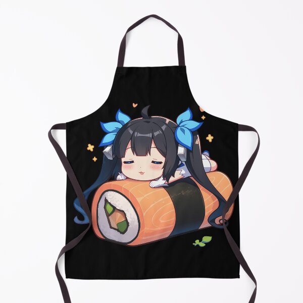 Item preview, Anime Girl Chibi Sushi Nigiri Hestia DanMachi Adventure Kawaii designed and sold by CarlosBender.