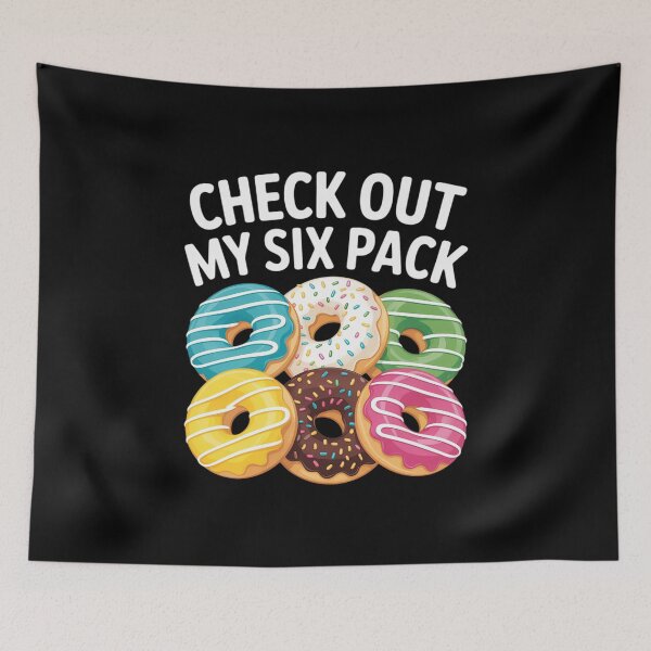 Item preview, Check Out My Six Pack Donut - Gym1  designed and sold by CombatTask.