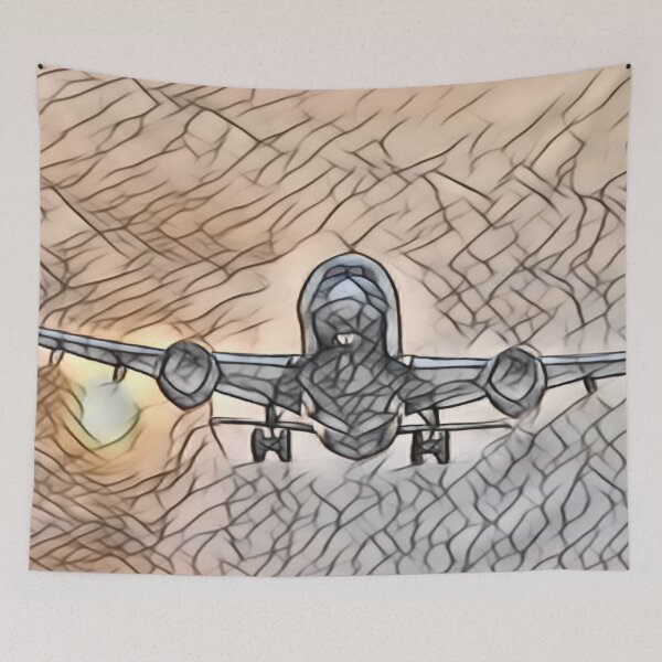 Item preview, Aircraft in Artistic Sunset designed and sold by Fearless-Fox.