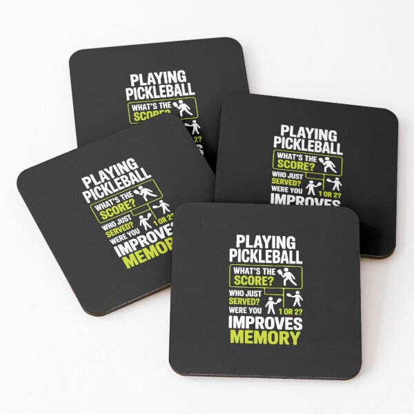 Item preview, Playing Pickleball Improves Memory Pickle Ball designed and sold by CultureSpec.