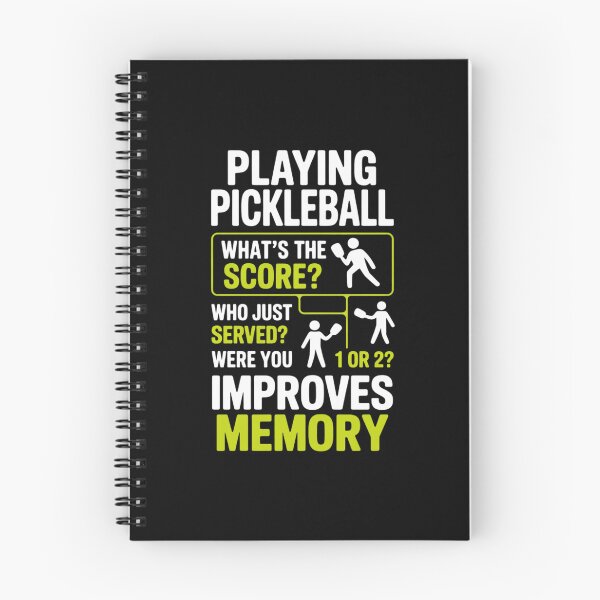 Item preview, Playing Pickleball Improves Memory Pickle Ball designed and sold by CultureSpec.