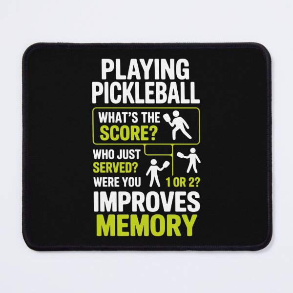 Item preview, Playing Pickleball Improves Memory Pickle Ball designed and sold by CultureSpec.